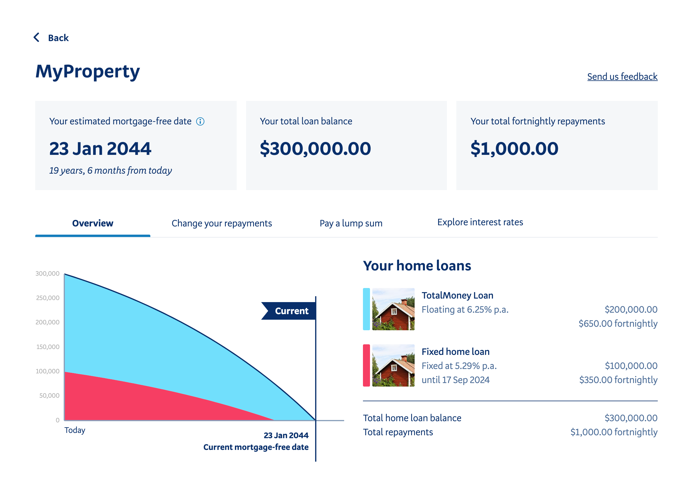 BNZ MyProperty screenshot